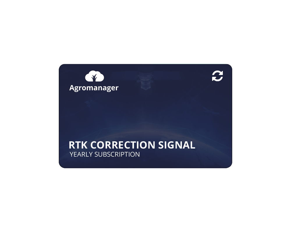 Data: RTK Correction signal - Annual license