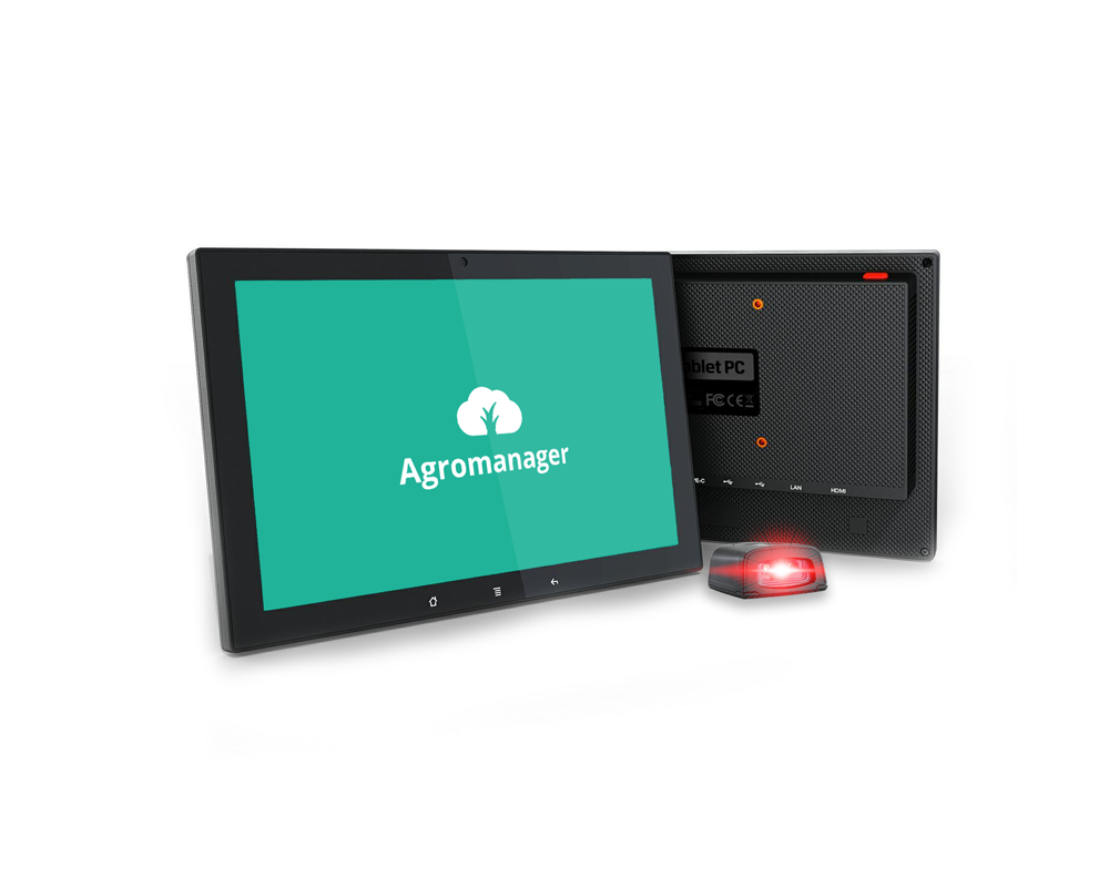 Set: Touchpanel-PC & Scanner (Kurzstrecke - Wifi)