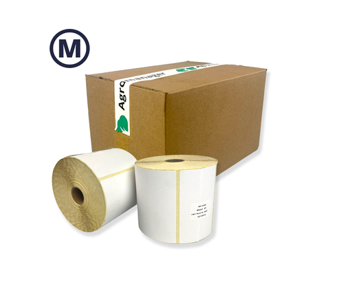 Bin label blank - 102x102 (Medium adhesive)